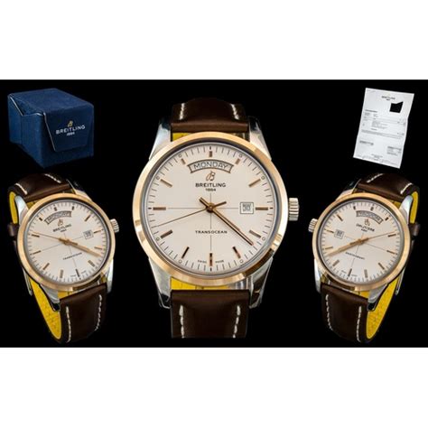 breitling calendar|Breitling transocean day.